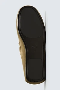 LEATHER LOAFERS