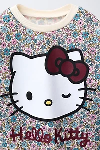 HELLO KITTY © SANRIO FLORAL T-SHIRT