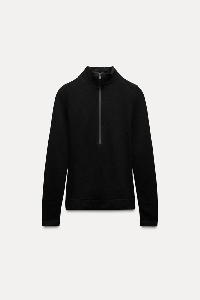 THERMAL WOOL BLEND SKI COLLECTION SHIRT