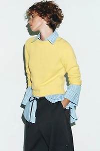 BASIC KNIT SWEATER