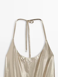 Metallic swimsuit