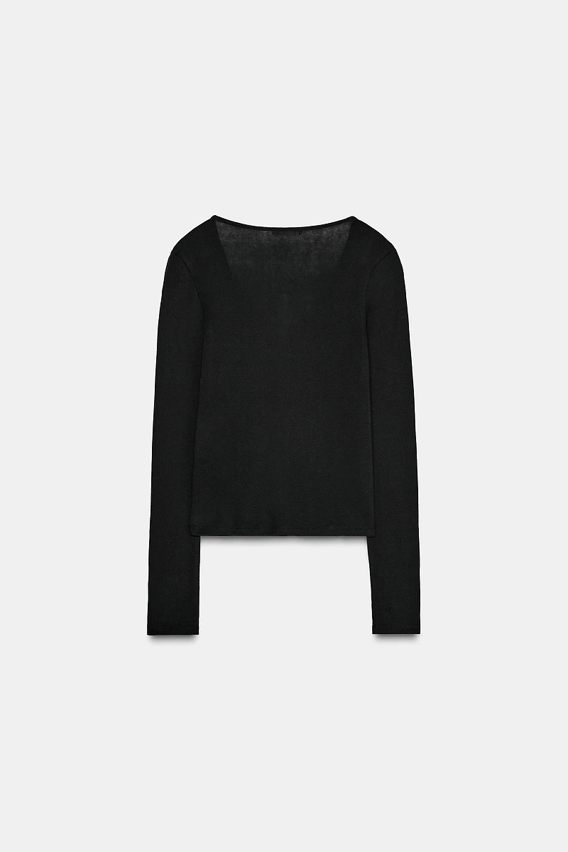 LACE COMBINATION JACKET TOP