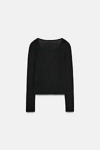 LACE COMBINATION JACKET TOP