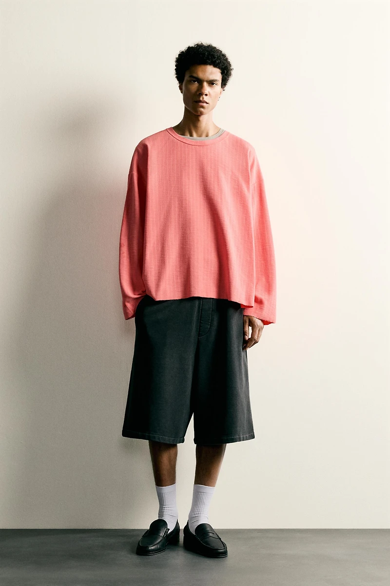 RELAXED FIT LONG SLEEVE T-SHIRT