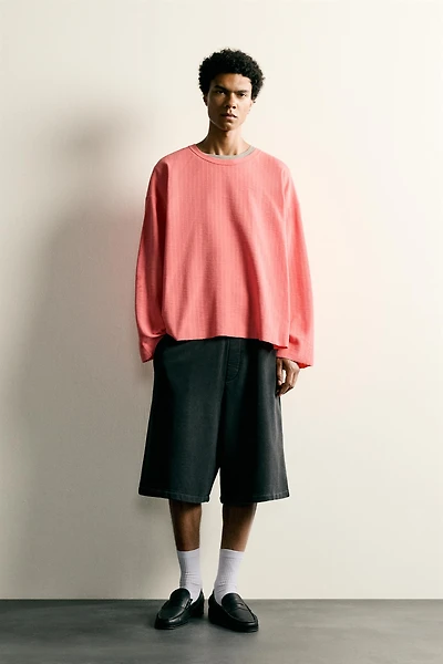 RELAXED FIT LONG SLEEVE T-SHIRT