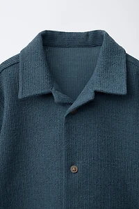 PLAIN TEXTURED SHIRT
