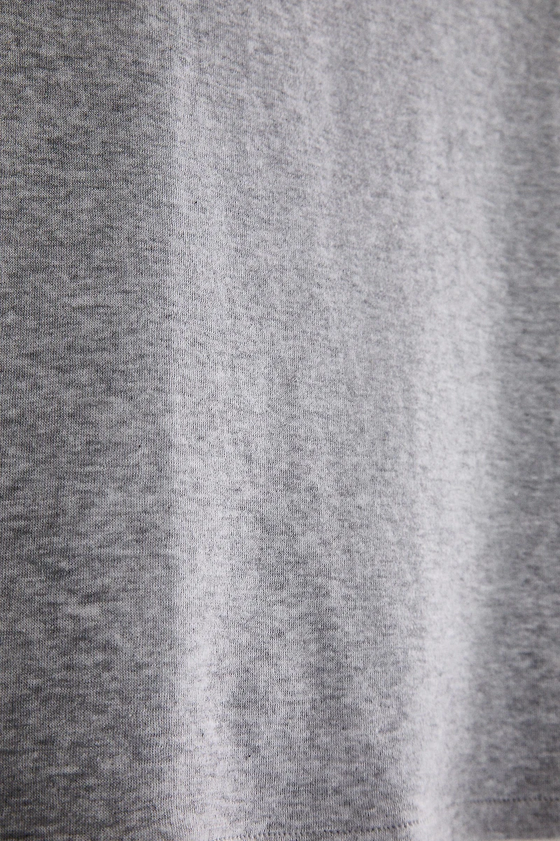 RIBBED COTTON TOP