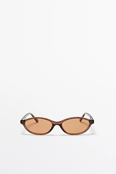 Lunettes de soleil ovales