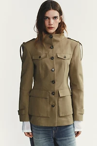 VESTE À POCHES ET PATTES