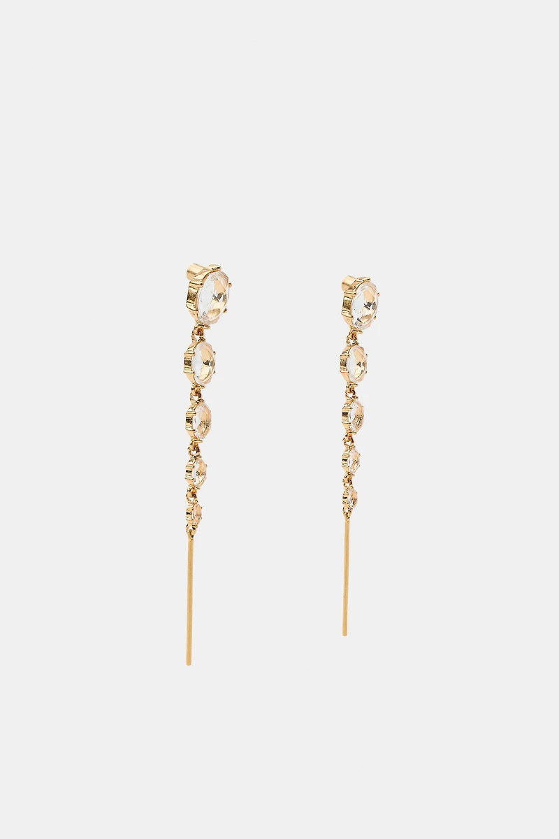 LONG JEWEL EARRINGS