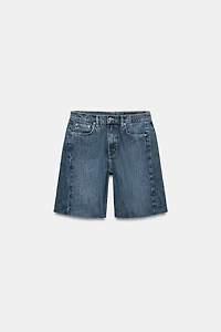 ZW COLLECTION RELAXED FIT MID-RISE DENIM SHORTS