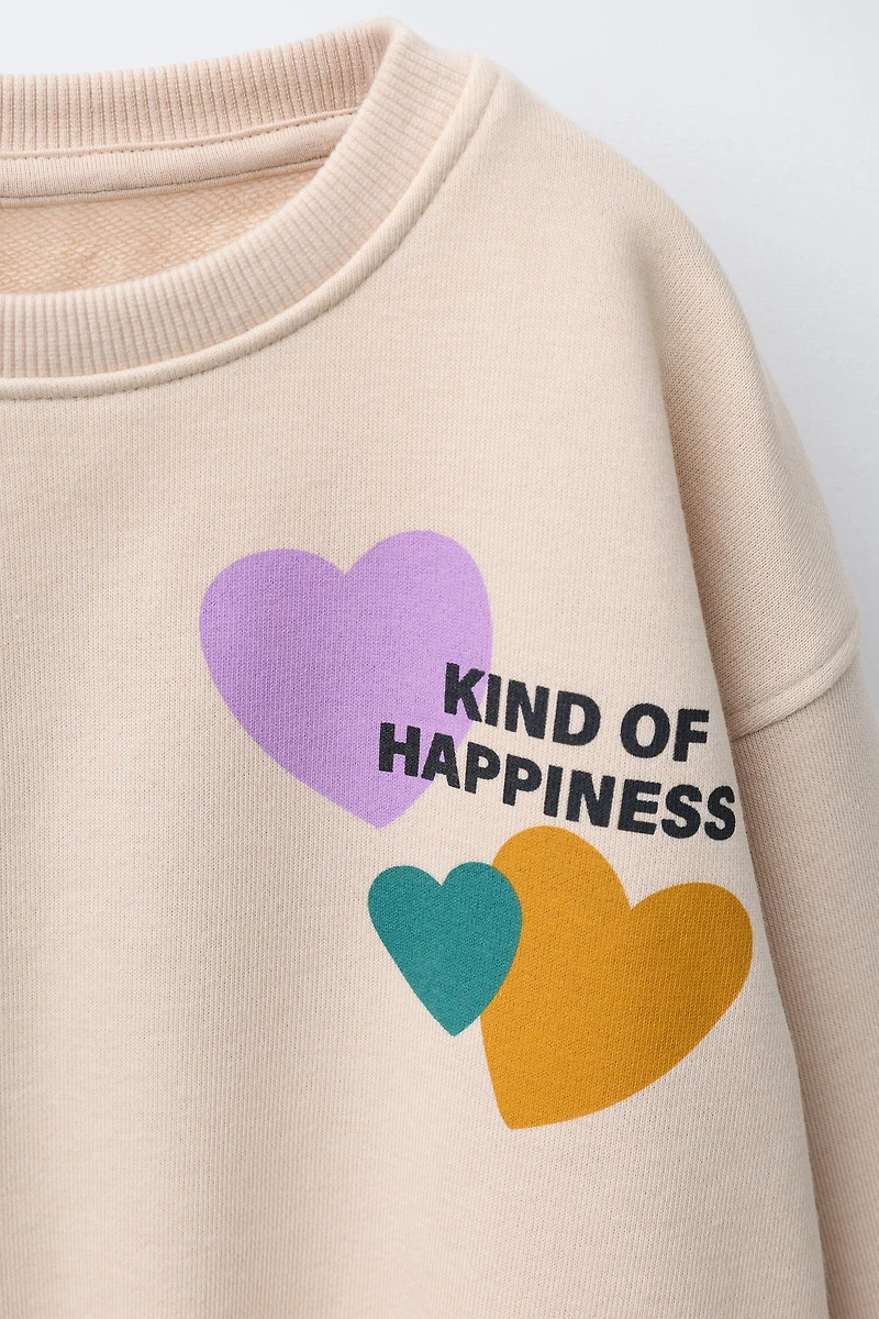 PRINTED SWEATSHIRT AND LEGGING SET