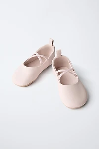 BALLERINES EN CUIR