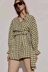 GINGHAM SHORTS