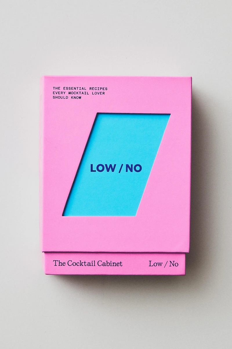 THE COCKTAIL CABINET LOW / NO BOOK (ENGLISH)
