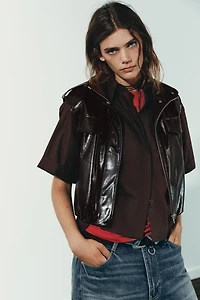 GILET MATIÈRE SYNTHÉTIQUE GLOBO