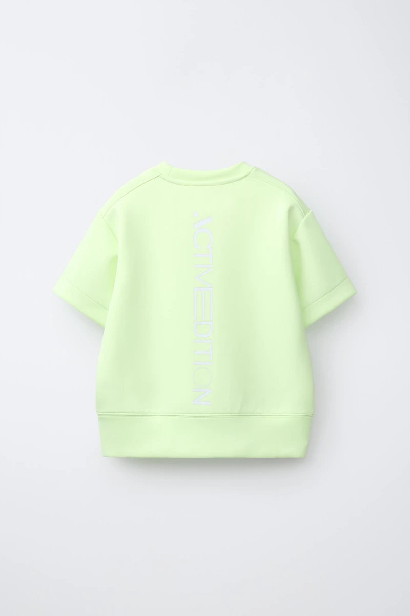 NEON SPORTY NEOPRENE T-SHIRT