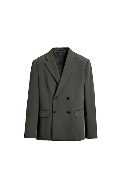 COMFORT FIT DOUBLE-BREASTED SUIT BLAZER