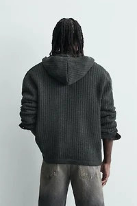 RIBBED TEXTURED JACKET