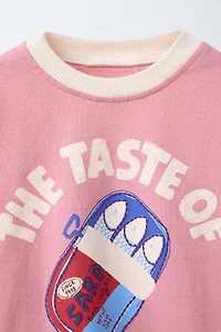 SARDINE PRINT T-SHIRT
