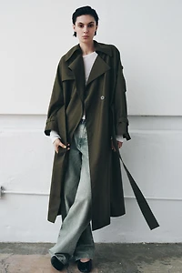 OVERSIZED ZW COLLECTION LIMITED EDITION TRENCH COAT