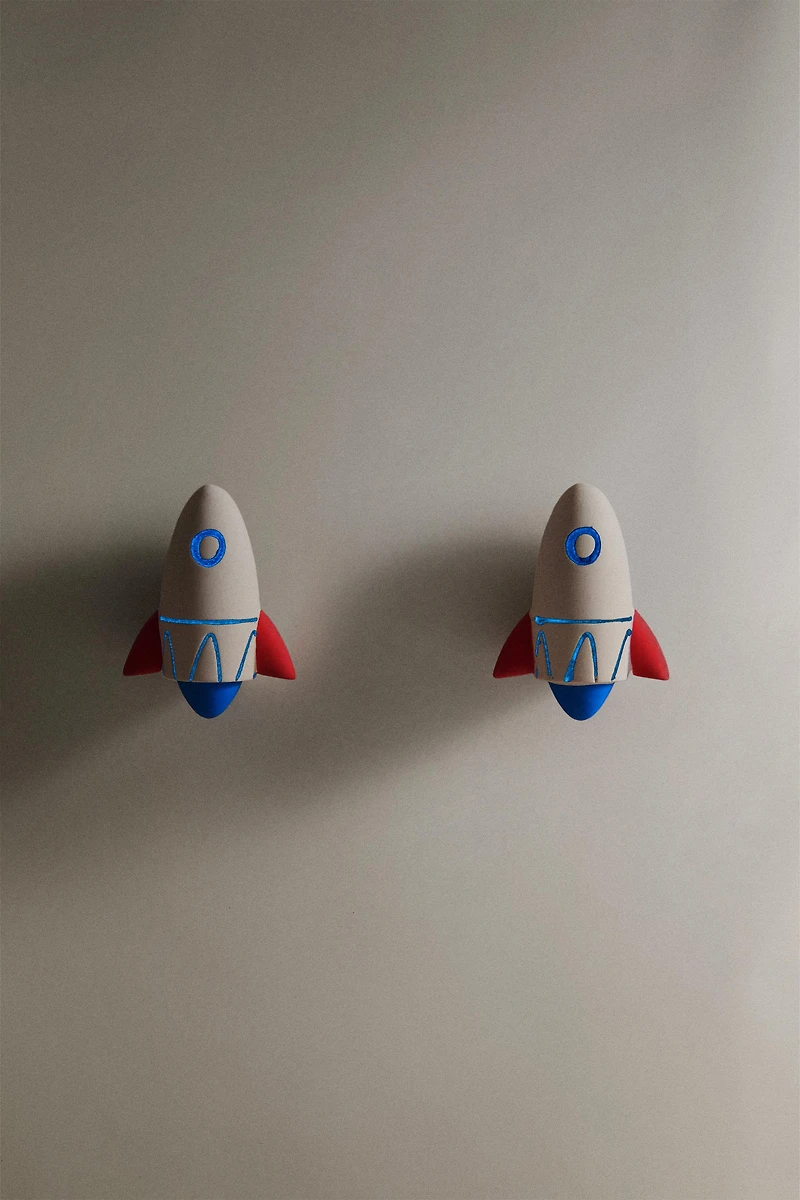 KIDS' SPACESHIP KNOB PACK (PACK OF 2)
