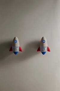 KIDS' SPACESHIP KNOB PACK (PACK OF 2)