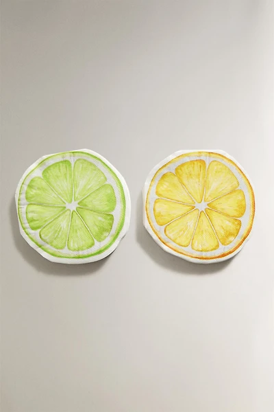 LIME AND LEMON PAPER NAPKINS (PACK OF 30)