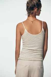 STRIPED RUSTIC T-SHIRT