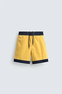 LONG CONTRAST SWIMSUIT