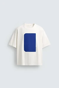 GEOMETRIC PRINT T-SHIRT