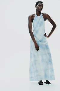 HALTER TIE DYE DRESS