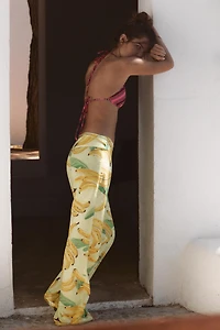 PANTALON À IMPRIMÉ FRUITS ET LACET
