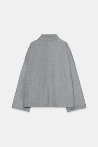 SOFT BUTTON COAT