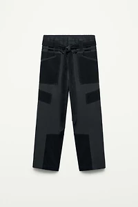 PATCHWORK CARGO PANTS - THE ITEM ZARA WOMAN