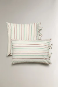 KIDS' MULTICOLOR STRIPED PILLOWCASE