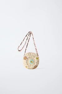SAC BANDOULIÈRE EN CROCHET À FLEURS
