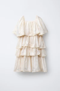 RUFFLED DRESS