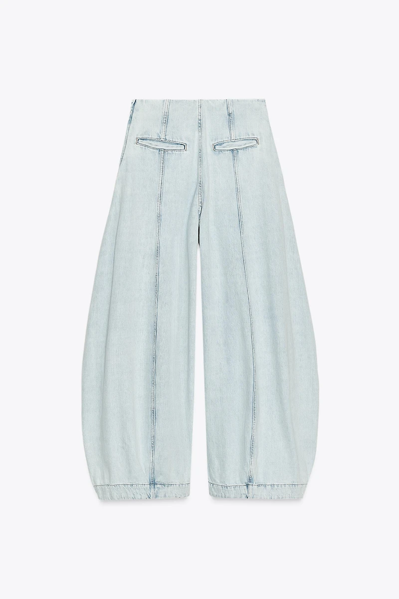 ZW COLLECTION HIGH-WAISTED BALLOON JEANS