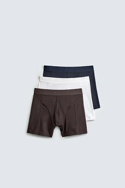 BASIC BOXER BRIEFS 3-PACK