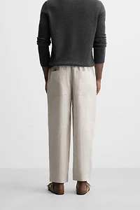 PANTALON 100 % LIN