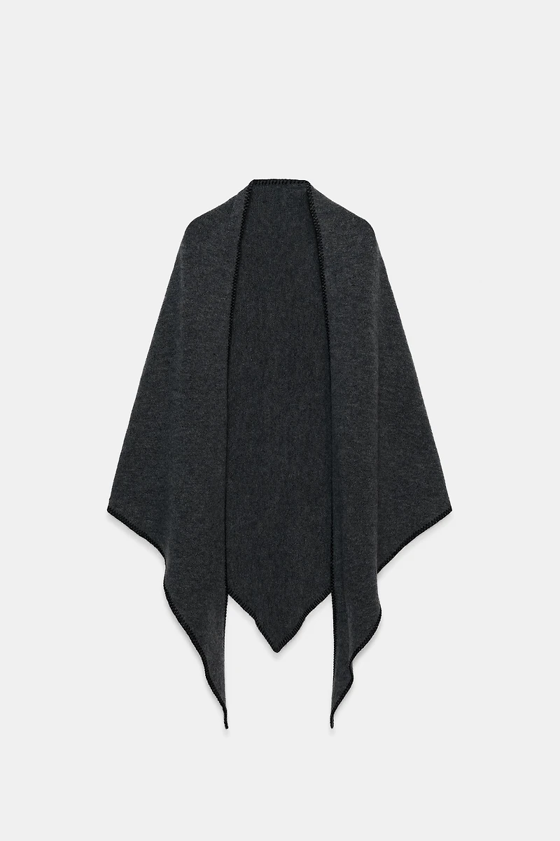 CONTRAST TRIANGULAR BANDANA