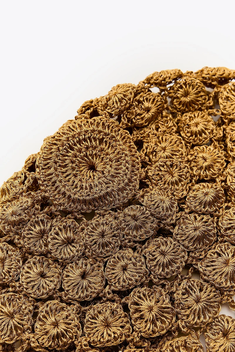 LIMITED EDITION BEADED CROCHET CAP