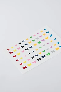 GLITTER BUTTERFLIES ZARA FACE STICKERS