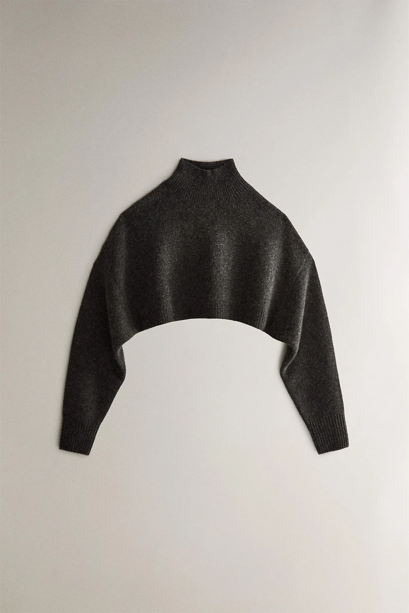 CASHMERE CROP TOP