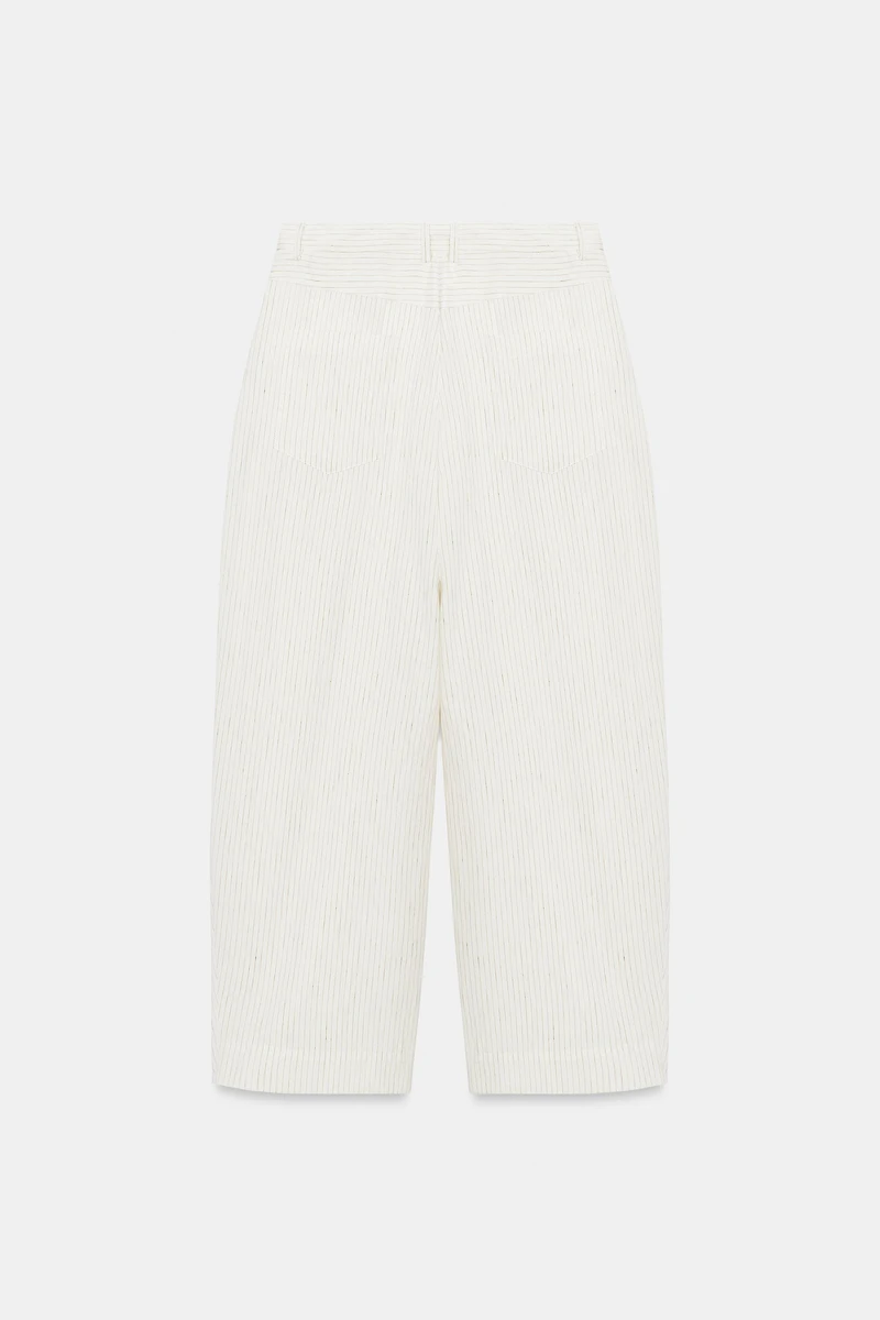 PANTALON BARREL À RAYURES COLLECTION ZW