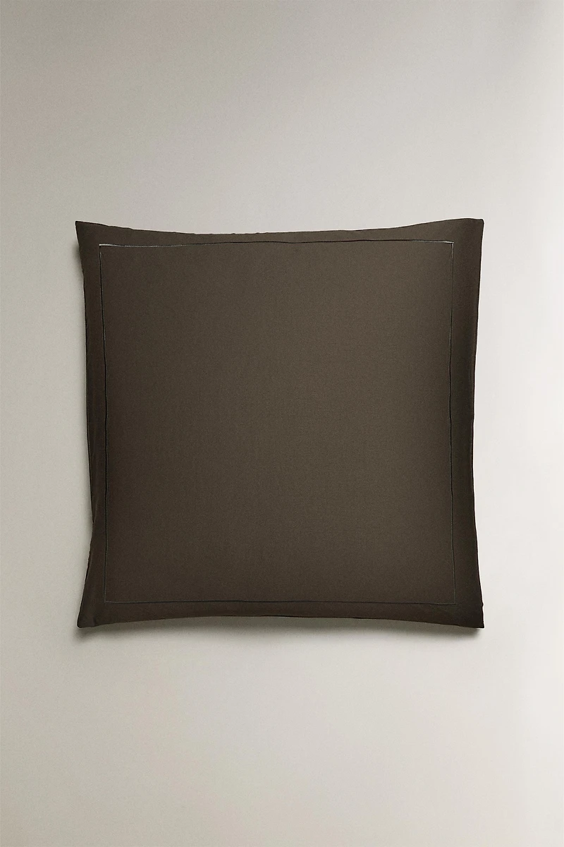 SATEEN PILLOWCASE WITH FESTOON DESIGN (300 THREAD COUNT)
