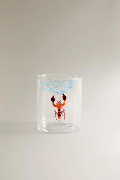 LOBSTER BOROSILICATE GLASS TUMBLER