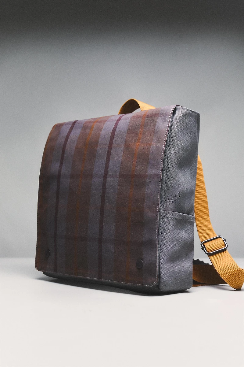 CHILDREN'S TARTAN CHECK BACKPACK