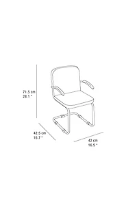 VINTAGE CHROME KIDS CHAIR